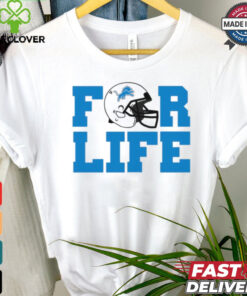 Detroit Lions NFL football for life helmet logo 2024 hoodie, sweater, longsleeve, shirt v-neck, t-shirt