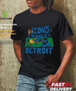Detroit Lions NFL x Homage x Beavis and Butt Head Unisex Tri Blend T Shirt