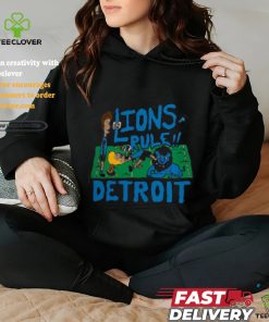 Detroit Lions NFL x Homage x Beavis and Butt Head Unisex Tri Blend T Shirt