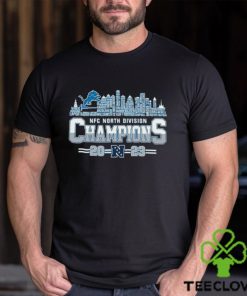 Detroit Lions Name Skyline NFC North Division Champions 2023 Shirt