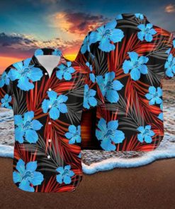 Detroit Lions New Design 3D Flower Hawaiian Shirt For Men Women