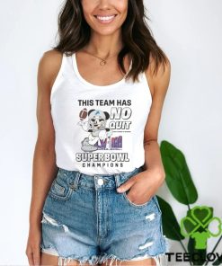 Detroit Lions Nfl Team x Mickey Mouse This Team Has No Quit Super Bowl Champions 2024 Shirt