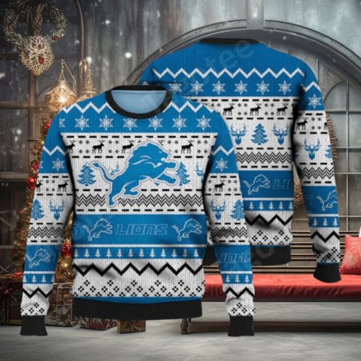 Detroit Lions Nfl Ugly Christmas Sweaters