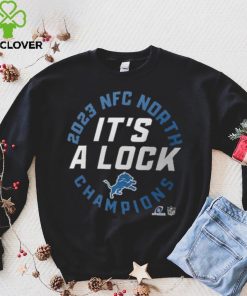 Detroit Lions Nike 2023 NFC North Division Champions Locker Room Trophy Collection T Shirt