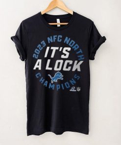 Detroit Lions Nike 2023 NFC North Division Champions Locker Room Trophy Collection T Shirt 1 Detroit Lions Nike 2023 NFC North Division Champions Locker Room Trophy Collection T Shirt