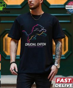 Detroit Lions Nike Black 2024 NFL Crucial Catch T Shirt