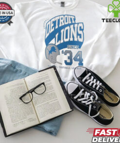 Detroit Lions Nike Rewind Tri Blend T Shirt