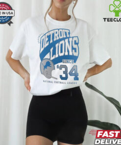 Detroit Lions Nike Rewind Tri Blend T Shirt