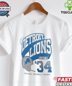 Detroit Lions Nike Rewind Tri Blend T Shirt