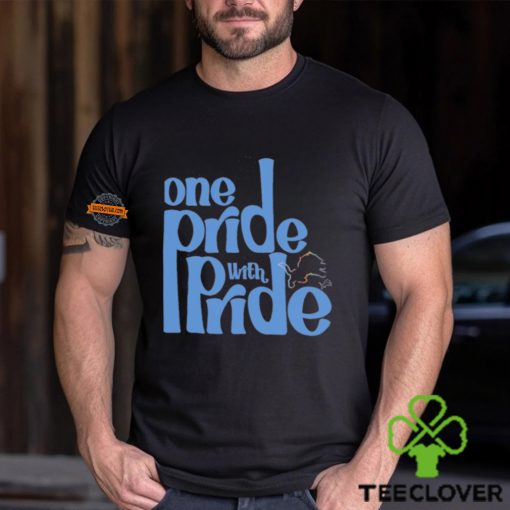 Detroit Lions One Pride With Pride Month Shirt