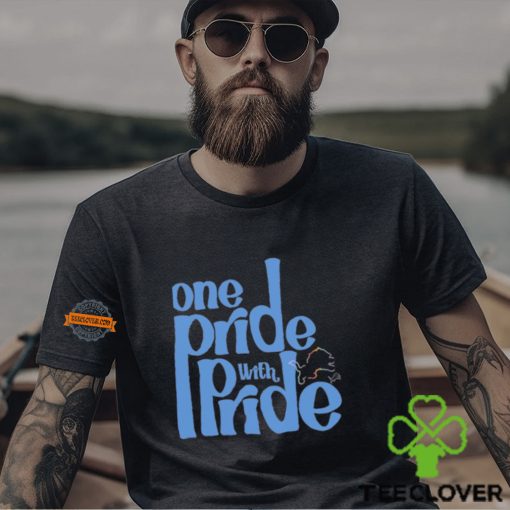 Detroit Lions One Pride With Pride Month Shirt