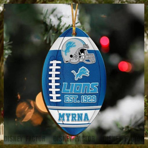 Detroit Lions Ornaments, Nfl Christmas Decorations