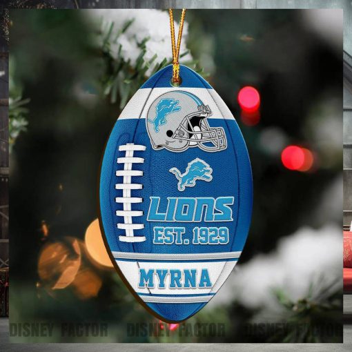 Detroit Lions Ornaments, Nfl Christmas Decorations