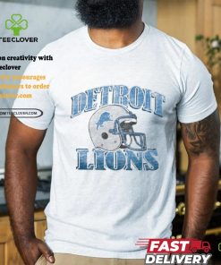 Detroit Lions Overrun Franklin Throwback Logo T Shirt