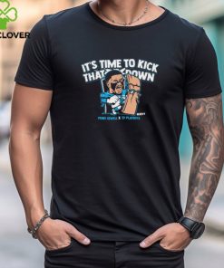 Detroit Lions Penei Sewell Kick It Down 2023 Playoffs Shirt