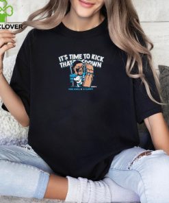 Detroit Lions Penei Sewell Kick It Down 2023 Playoffs Shirt