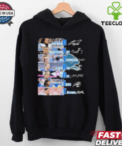 Detroit Lions Raymond Montgomery Hutchinson Laporta Goff Gibbs St Brown Signatures Shirt