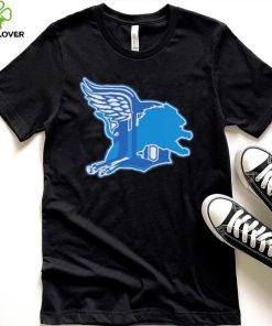 Detroit Lions Red Wings Tigers logo shirt