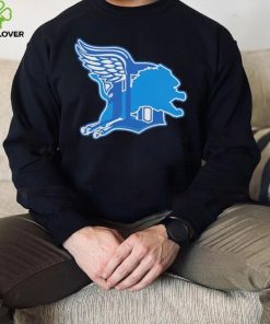 Detroit Lions Red Wings Tigers logo shirt