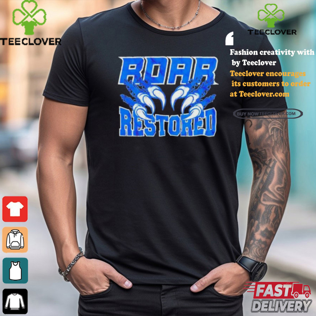 Detroit Lions Roar Restored Scratches Shirt Detroit Lions Roar Restored Scratches Shirt