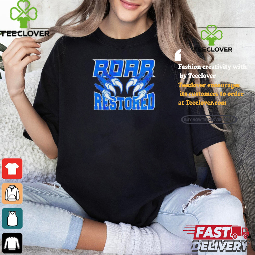 Detroit Lions Roar Restored Scratches Shirt Detroit Lions Roar Restored Scratches Shirt