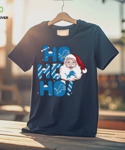 Detroit Lions Santa Claus Ho Ho Ho Christmas Shirt