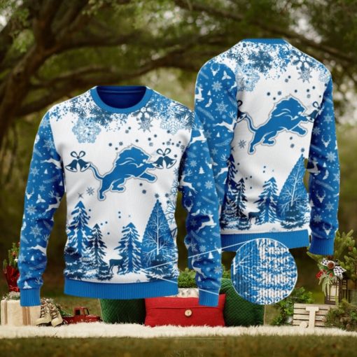 Detroit Lions Special Christmas Ugly Sweater Design Holiday Edition