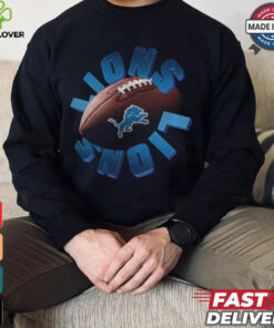Detroit Lions Spiral Heavyweight T Shirt
