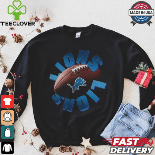 Detroit Lions Spiral Heavyweight T Shirt