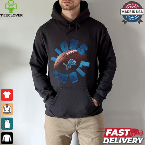 Detroit Lions Spiral Heavyweight T Shirt