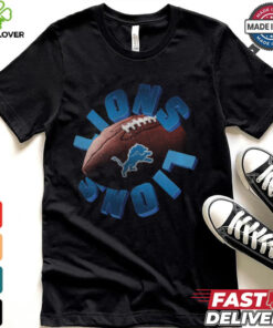Detroit Lions Spiral Heavyweight T Shirt