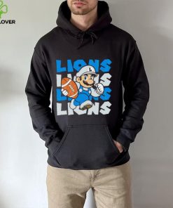 Detroit Lions Super Mario hoodie, sweater, longsleeve, shirt v-neck, t-shirt