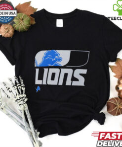Detroit Lions Team Reveal Blue Spark shirt