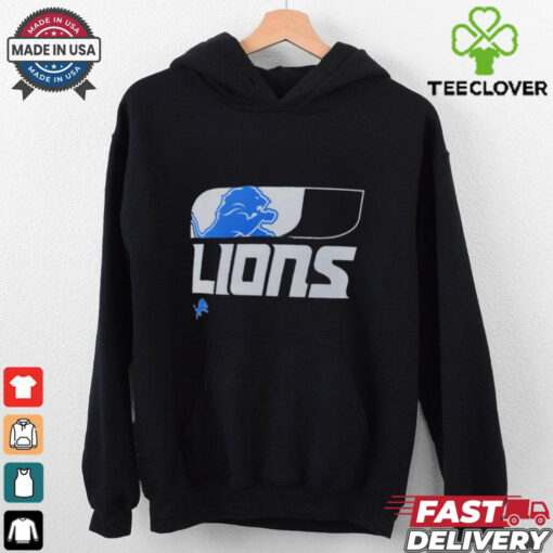 Detroit Lions Team Reveal Blue Spark shirt