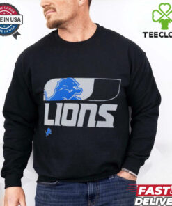 Detroit Lions Team Reveal Blue Spark shirt