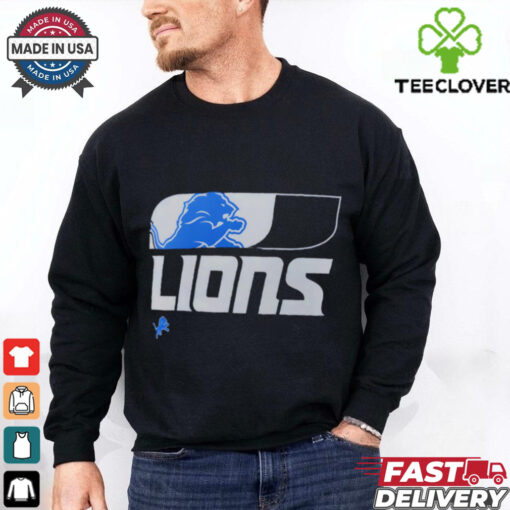Detroit Lions Team Reveal Blue Spark shirt
