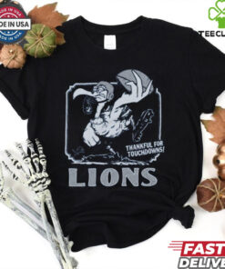 Detroit Lions Thankful For Touchdowns Shirt