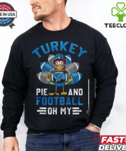 Detroit Lions Thanksgiving Feast & Football T Shirt