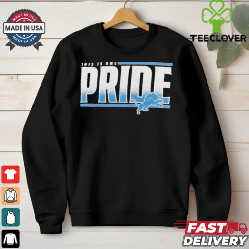 Detroit Lions This Is One Pride T Shirts