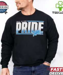 Detroit Lions This Is One Pride T Shirts