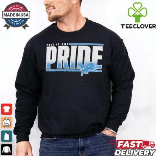Detroit Lions This Is One Pride T Shirts