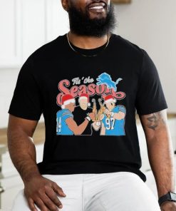 Detroit Lions Tis’ The Season Merry Christmas 2023 Shirt