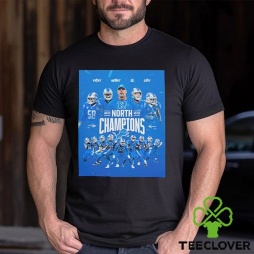 Detroit Lions Took The North 2023 NFC North Champions Poster T Shirt