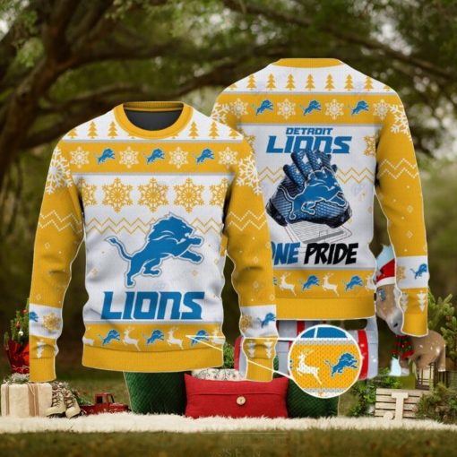 Detroit Lions Ugly Christmas Sweater Best Gift For Fans
