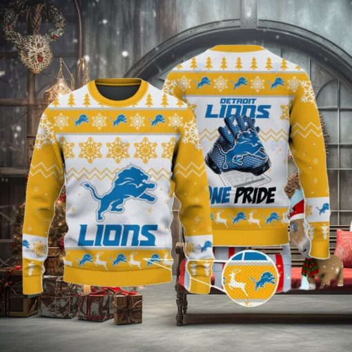 Detroit Lions Ugly Christmas Sweater Best Gift For Fans