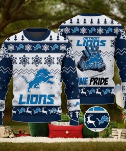 Detroit Lions Ugly Christmas Sweater Special Gift For Fans