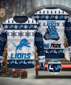 Detroit Lions Ugly Christmas Sweater Special Gift For Fans 1 Detroit Lions Ugly Christmas Sweater Special Gift For Fans