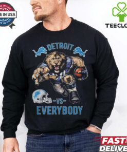 Detroit Lions Vs Everybody Unisex T Shirt