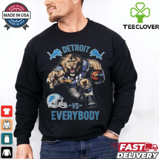 Detroit Lions Vs Everybody Unisex T Shirt