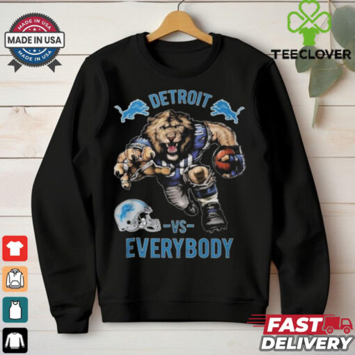 Detroit Lions Vs Everybody Unisex T Shirt